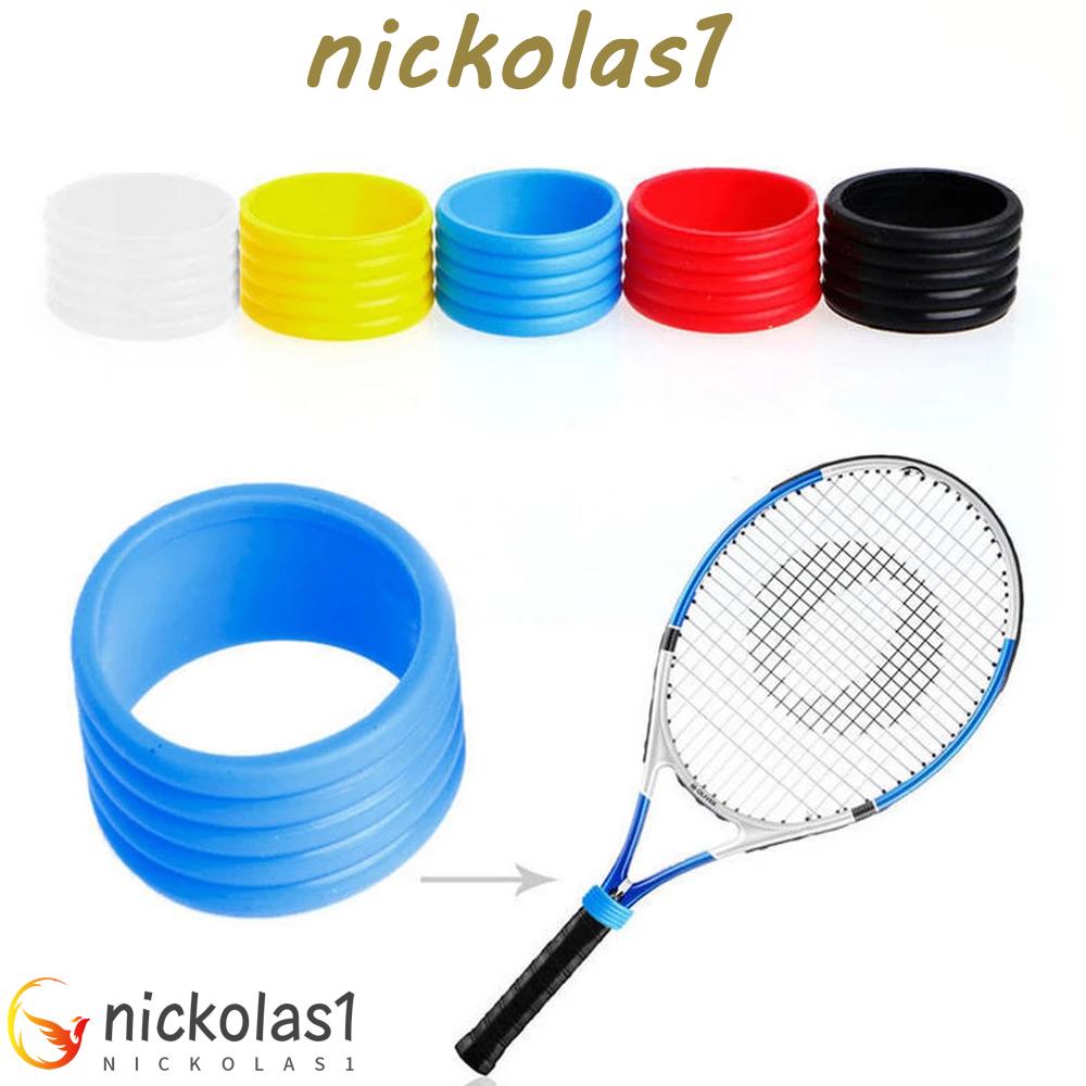 Nickolas1 Gagang Tenis Raket Ringan Pegangan Olahraga Grip Ring 5Pcs Baseball Band Overgrips Tennis Racquet Band