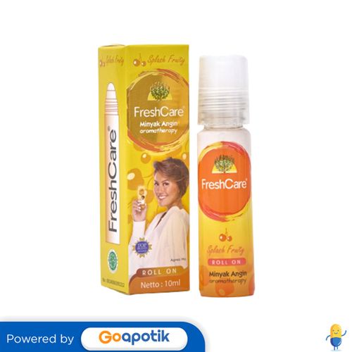 Fresh Care Splash Fruity Minyak Angin Aromatherapy Botol Roll On 10 Ml