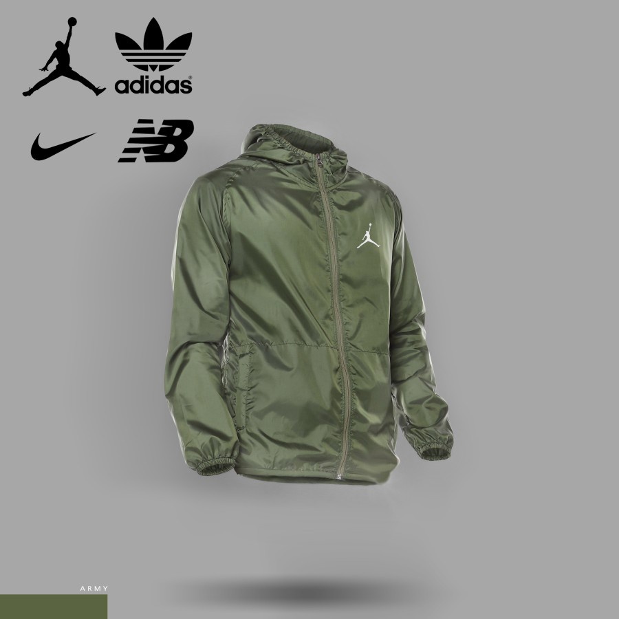 Jaket Olahraga Pria Wanita Lari Sepeda Running Pembakar Lemak Original Parasut Jaket Olahraga Parasu