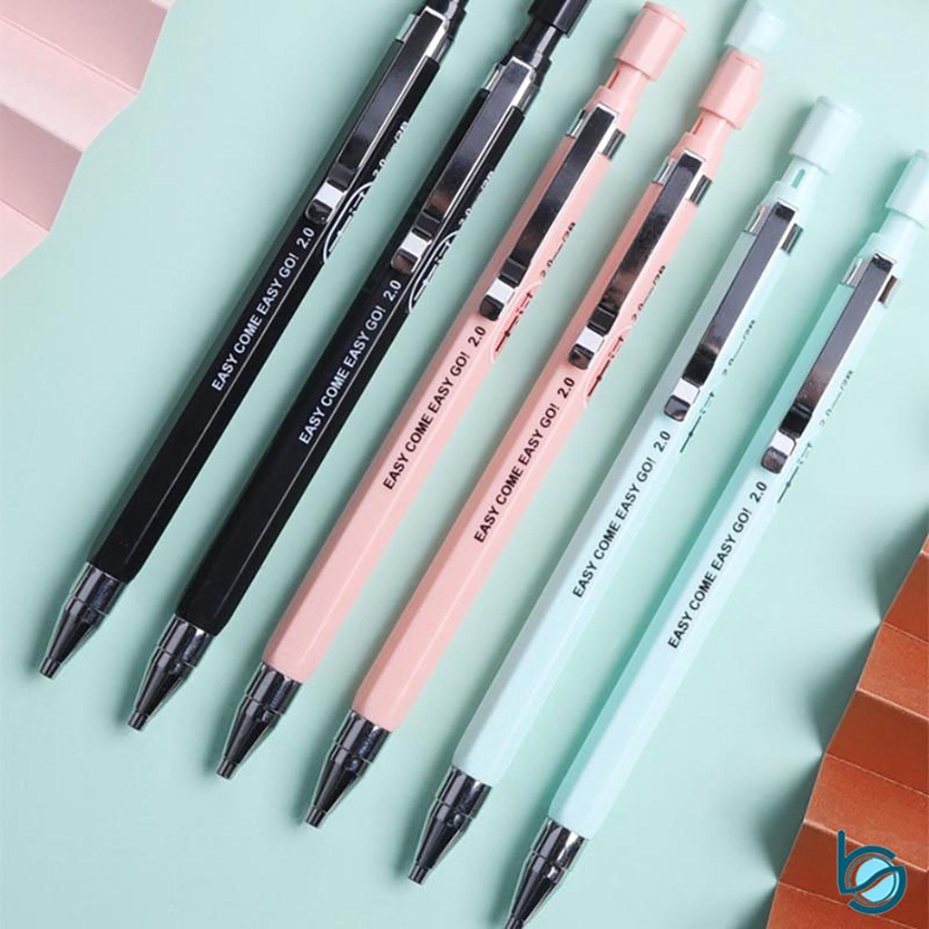 

Pensil Mekanik 2.0mm/ Mechanical Pencil Automatic - Best Stationary