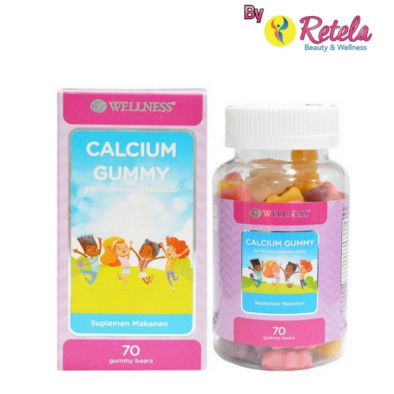 WELLNESS CALCIUM GUMMY 70 TABLET