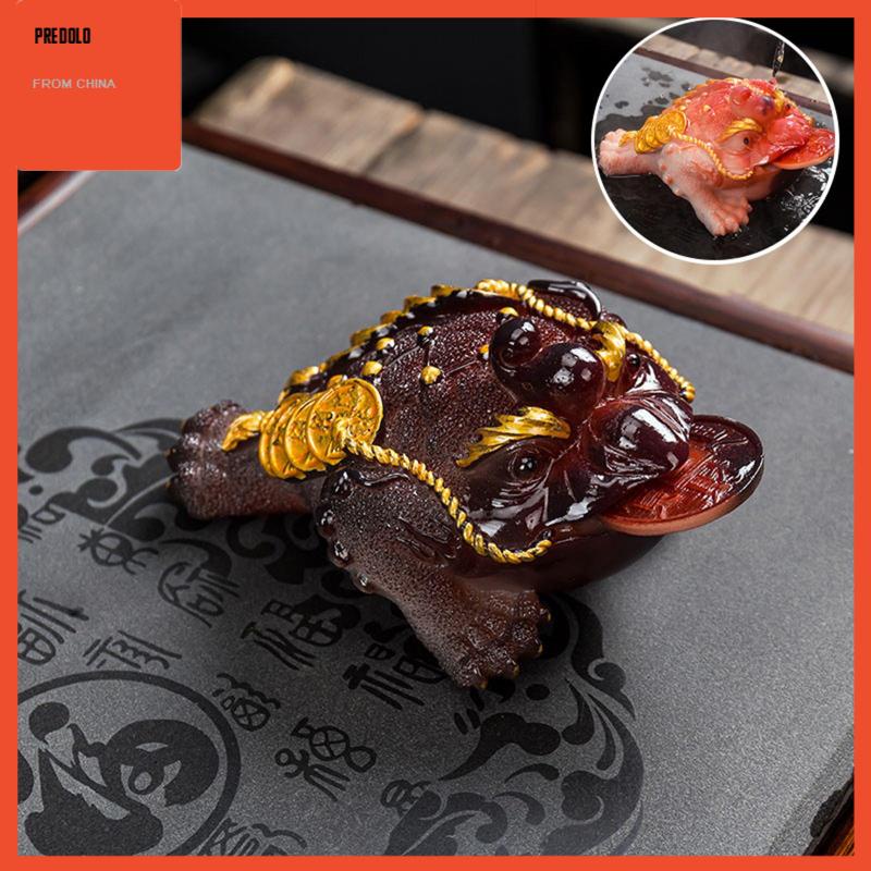 [Predolo] Tea Pet Ornament Tea Aksesoris Patung Kungfu China Berubah Warna