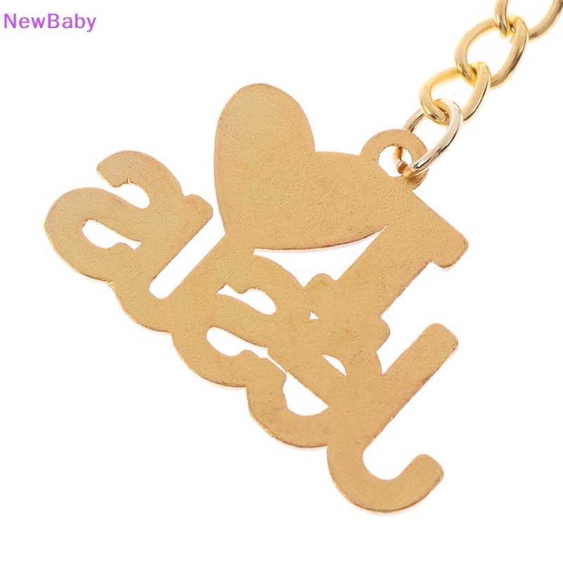 Newbaby 1pc Agama Jesus I Love Jesus Key Gantungan Kunci Mobil ID