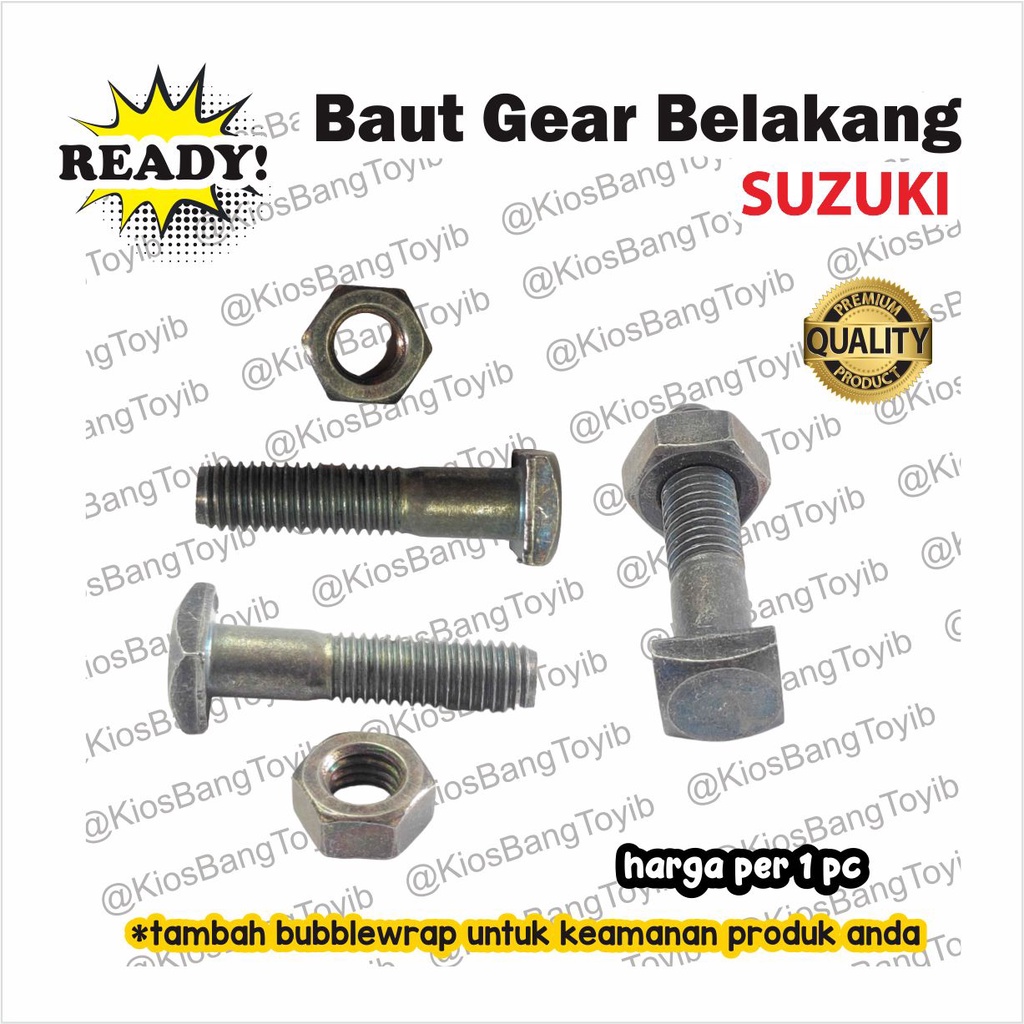 Baut Baud Gear Gir Belakang Suzuki SHOGUN SMASH (1pc)