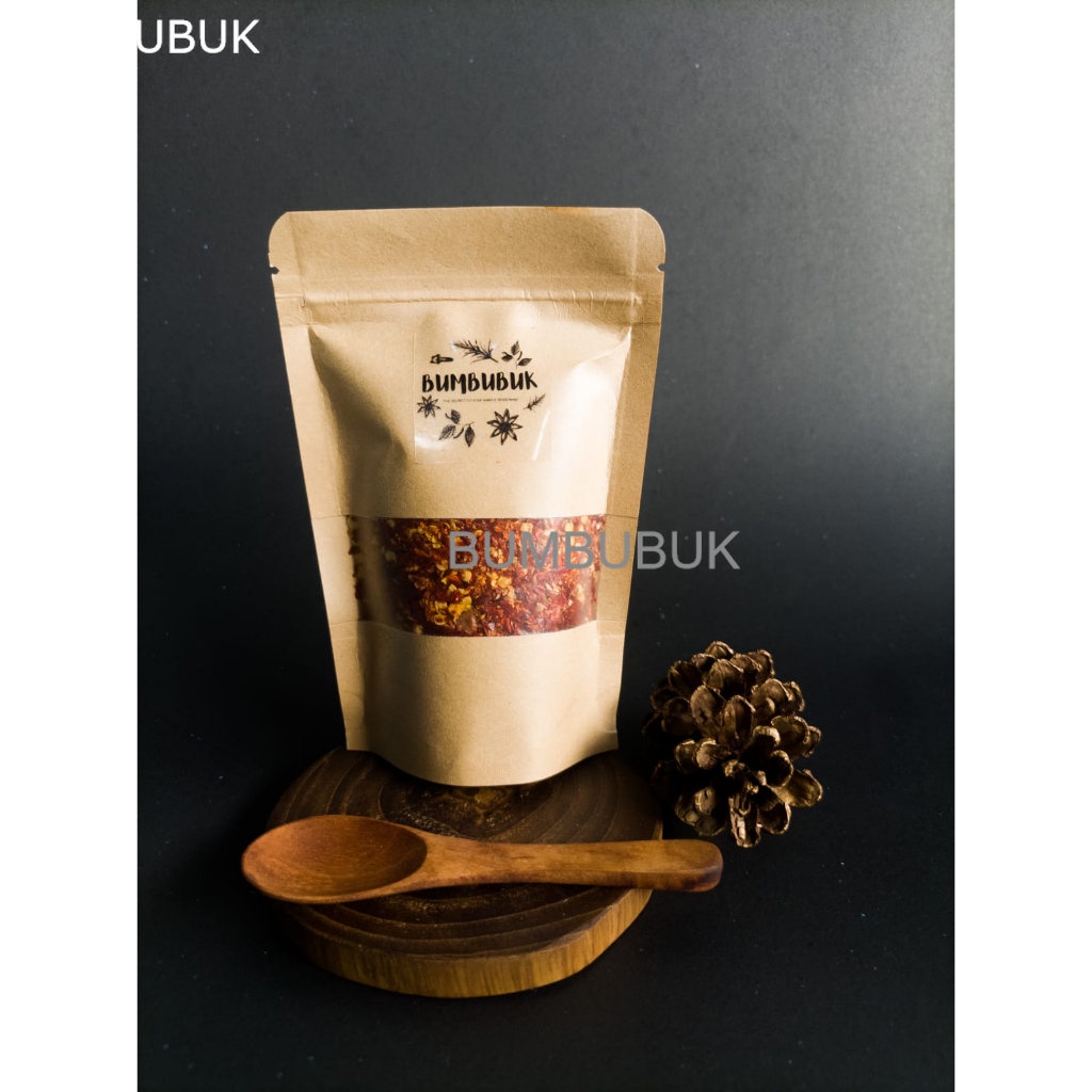 

Bumbubuk Chilli Flakes 60gr / Cabe Kasar / Cabe Kering / Cabe Bubuk / Cabe chilli oil / Rempah / Cabe Giling