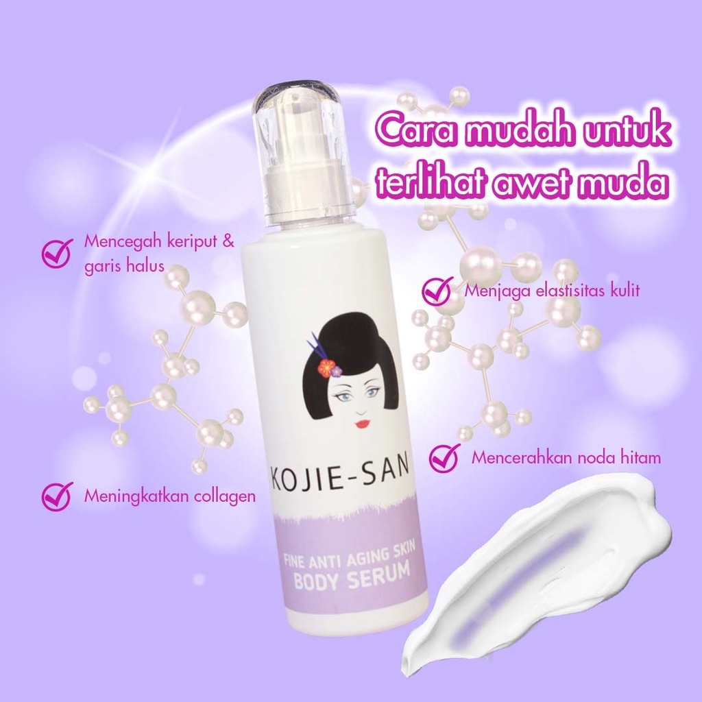 KOJIE SAN BODY SERUM FINE ANTI AGING SKIN 250ML