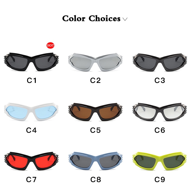 Kacamata hitam pria wanita dewasa dan remaja 3ew ̽unk ̽unglasses ̽en ̽omen erkaplassic ̽ports ̽yeglasses ̽ip ̽op ̽un ̽hade untuk ̽en ̽otor ̽ycling ̽ ̽rotection ̽oggles