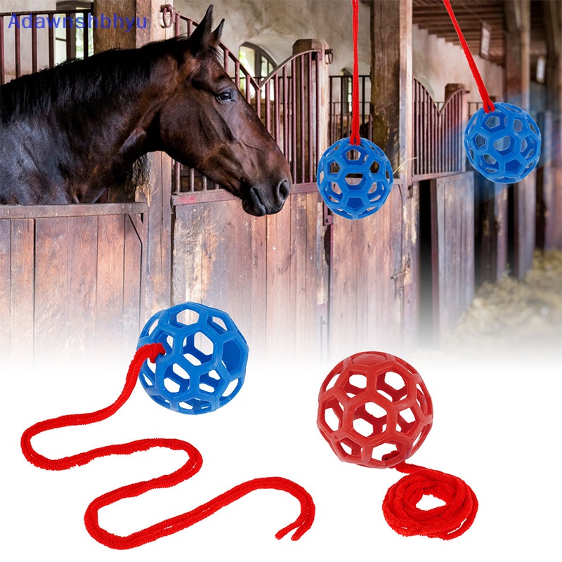 Adhyu Horse Hay Hanging Horse Treat Ball 5.5 Inch Bola Makan Kuda Mainan Kuda ID