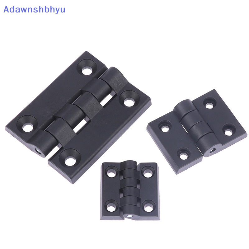 Adhyu 1PCS Engsel Hitam Bantalan Pintu Plastik Pantat Lemari Laci Kotak Perhiasan Hinges ID
