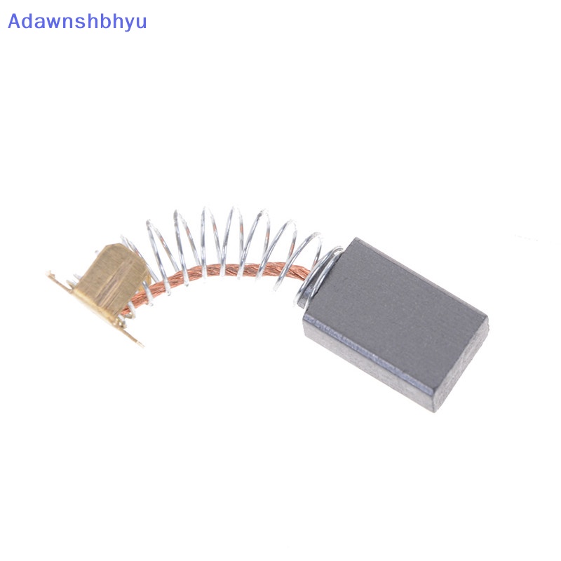Adhyu 2pcs 15x10x6mm Carbon Brushes Memperbaiki Part Generik Motor Listrik ID
