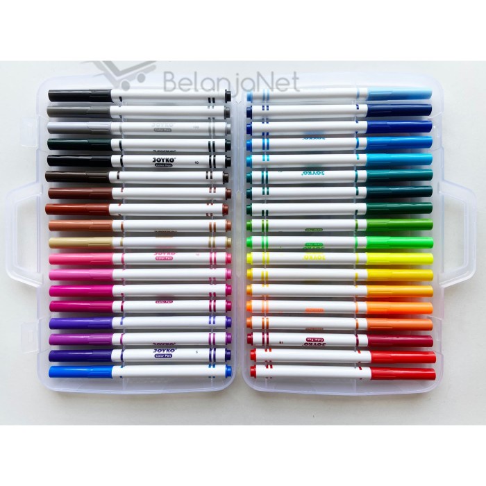 

Spidol Warna| Color Pen Joyko CLP-17 36 warna washable | bisa dicuci