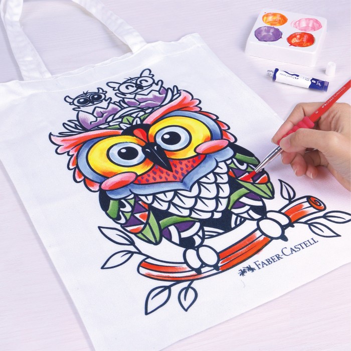 

Faber-Castell Creative Art Series Colour Your Own Totebag
