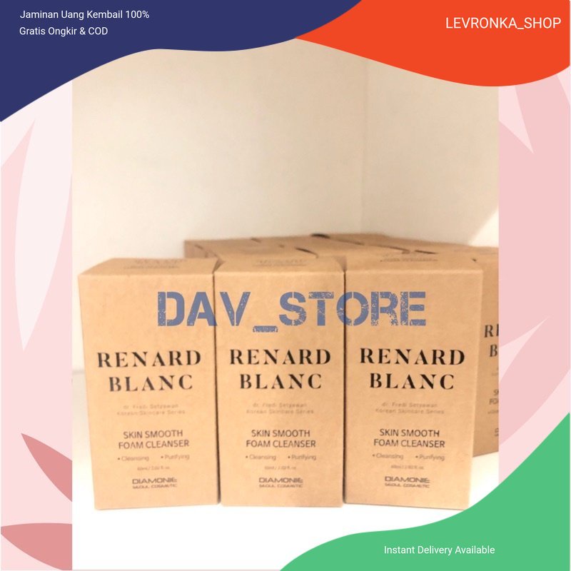 RENARD BLANC/SKIN SMOOTH FOAM CLEANSER/SABUN/RBFOAMCLEANSER/NATASHA