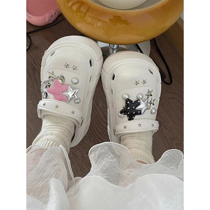 &lt;Keren Star&gt; Cute DIY Aksesoris Crocs Pin Gesper Sepatu