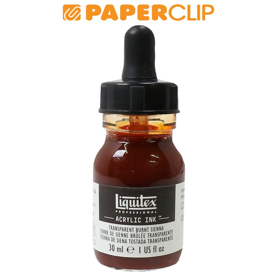 

AKRILIK INK / ACRYLIC INK LIQUITEX 30ML TRANSPARENT BURNT SIENNA 4260129