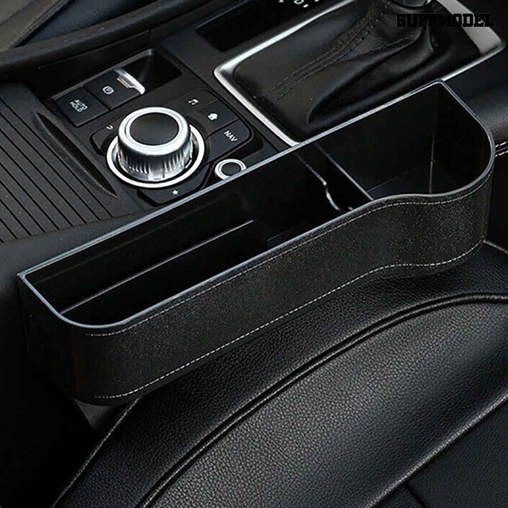 [SM]Kiri Kanan Auto Car Seat Celah Kotak Penyimpanan Plastik Cup Phone Holder Organizer