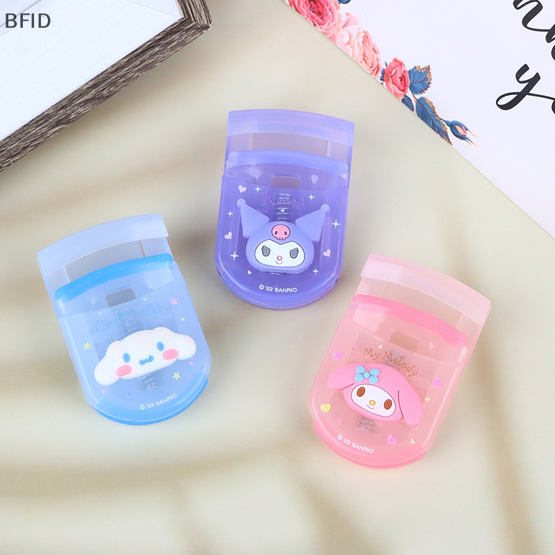 [BFID] 1pc My Melody Cinnamoroll Kuromi Portable Curling Eyelash Anime Sanrioed Pengeriting [ID]