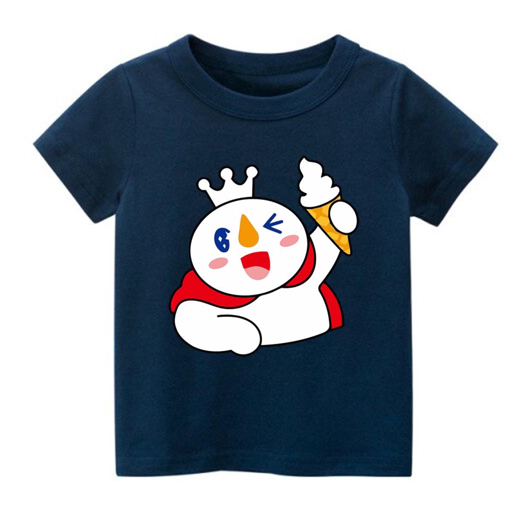 Promo Kaos anak Pou Mixue T-shirt kekinian cute