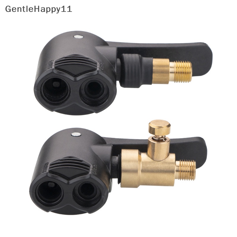 Gentlehappy Pompa Angin Mobil Konversi Air Chuck Portable Pompa Tiup Untuk Ban Mobil Air Chuck Inflator Pump Valve Connector Clip-on Adapter Car Tyre Wheel Valve Aksesoris id