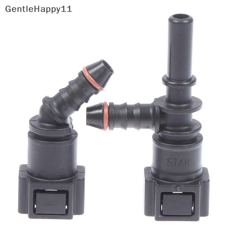 Gentlehappy 7.89 ID6 Auto Car Fuel Line Bundy Tee Selang Coupler Nylon Motor Hose Coupler id