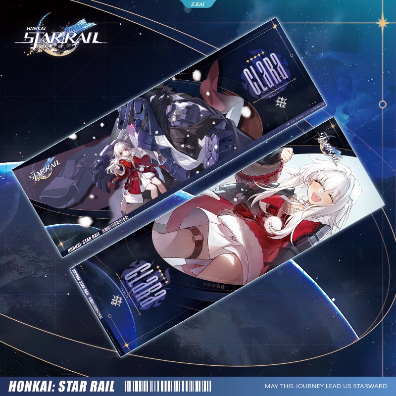 Honkai Star Rail Collection Cards Games Seele Bailu 7 Maret Dan Heng Clara Bronya Anime Tarot Card Kartu Koleksi Game Bookmark Hadiah [ZK]