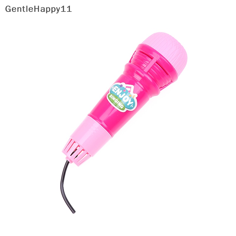 Gentlehappy 1pcs Besar Gema Mikrofon Mic Pengubah Suara Mainan Hadiah Ulang Tahun Hadir Lagu Mainan id