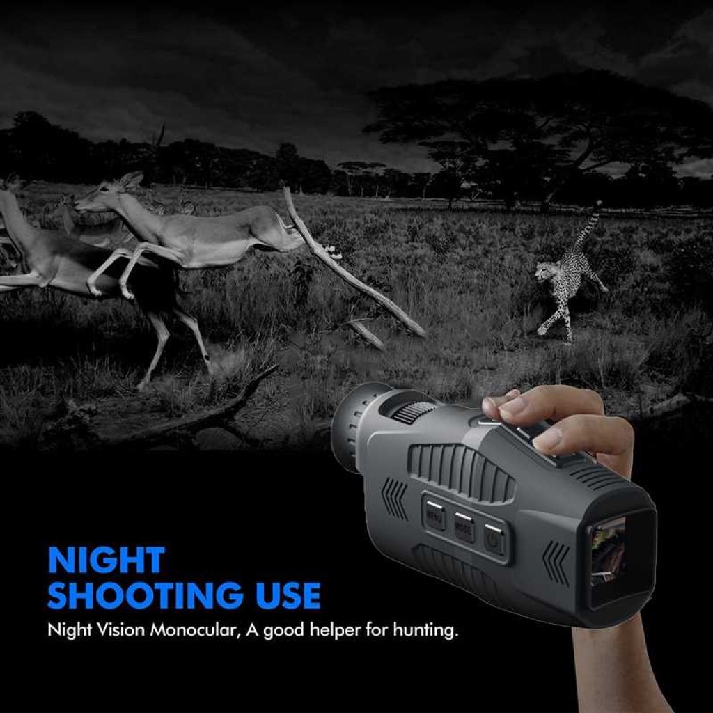 Monocular Teropong Digital Foto Video Outdoor Night Vision 5x Zoom