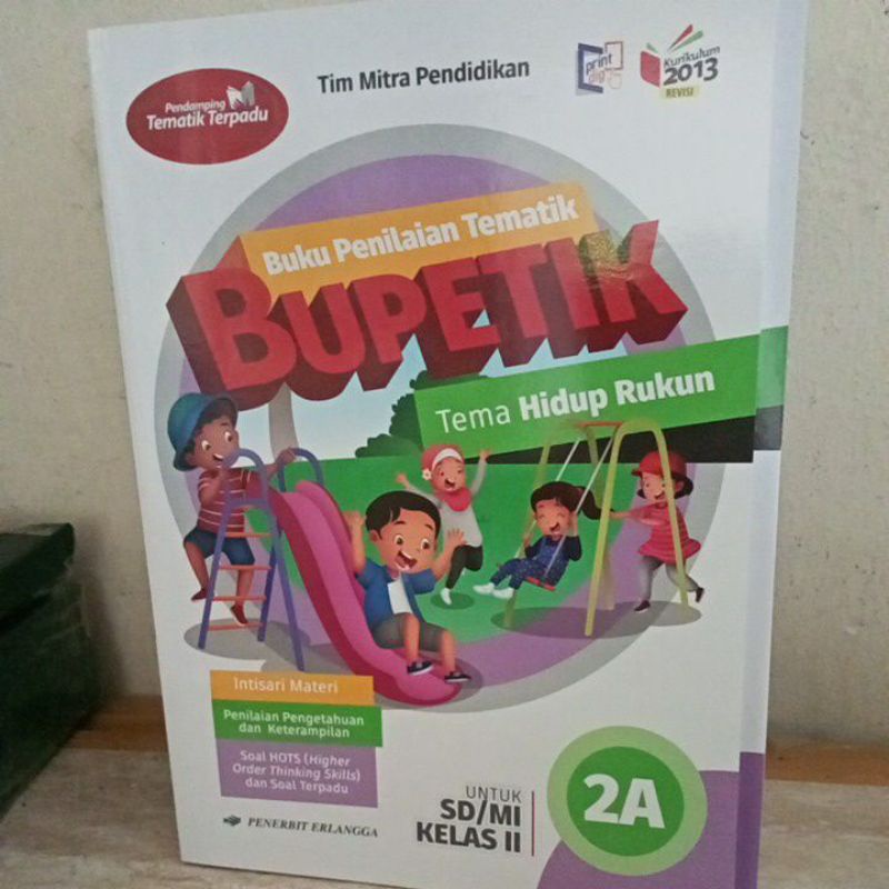 buku penilaian tematik bupetik kelas 2A kurikulum 2013 edisi revisi