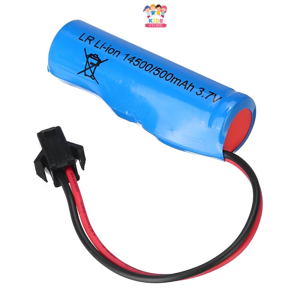 Bateari Charger 3.7v 500mAh | Baterai Mainan Cas Isi Ulang Mobil Remote Control