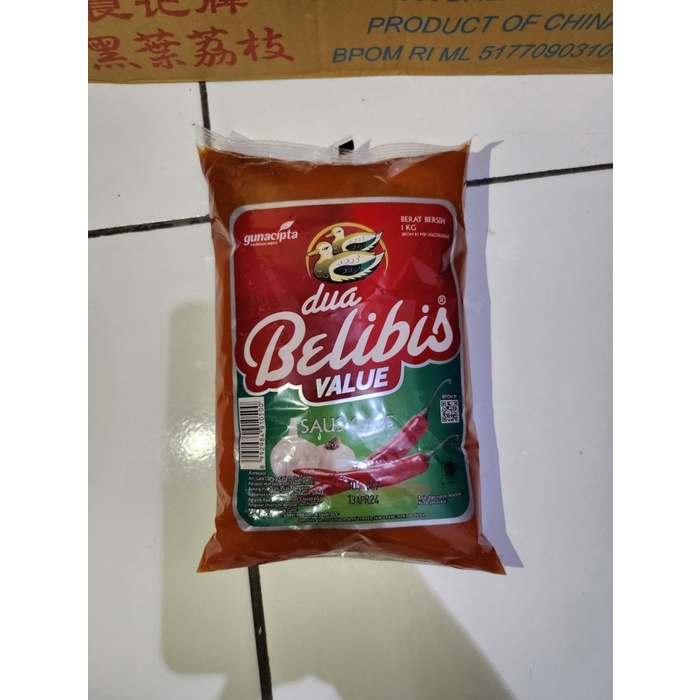 

Belibis value saus sambal 1kg bantal