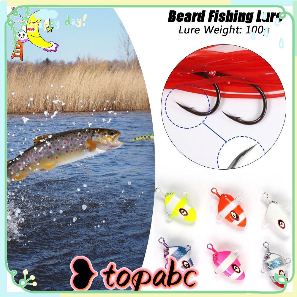 TOP Jenggot Memancing Lure Angling Perlengkapan Fish Tackle Spinner Wobbler Buatan Swimbait