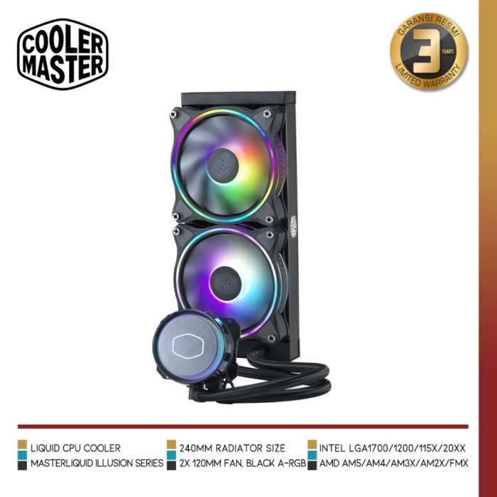 COOLER MASTER MASTERLIQUID ML240 ILLUSION