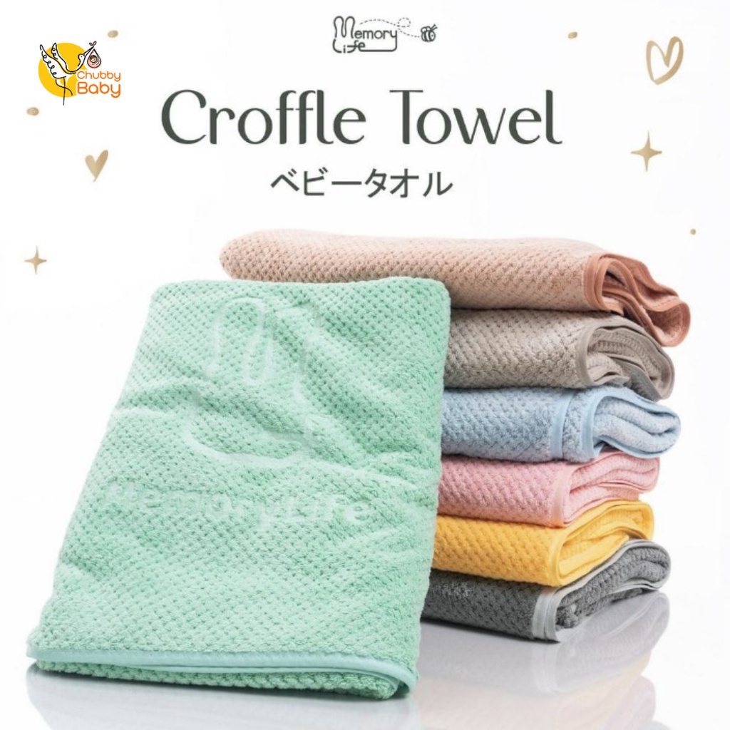 MemoryLife - Croffle Towel | Handuk Towel Anak Premium