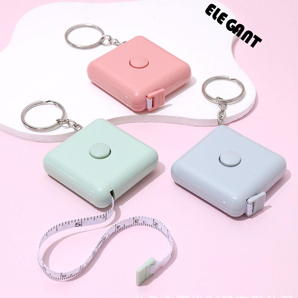 【 ELEGANT 】 Tape Measure Square 1.5M /60 Inch Alat Ukur Meteran Badan Metrik Penggaris