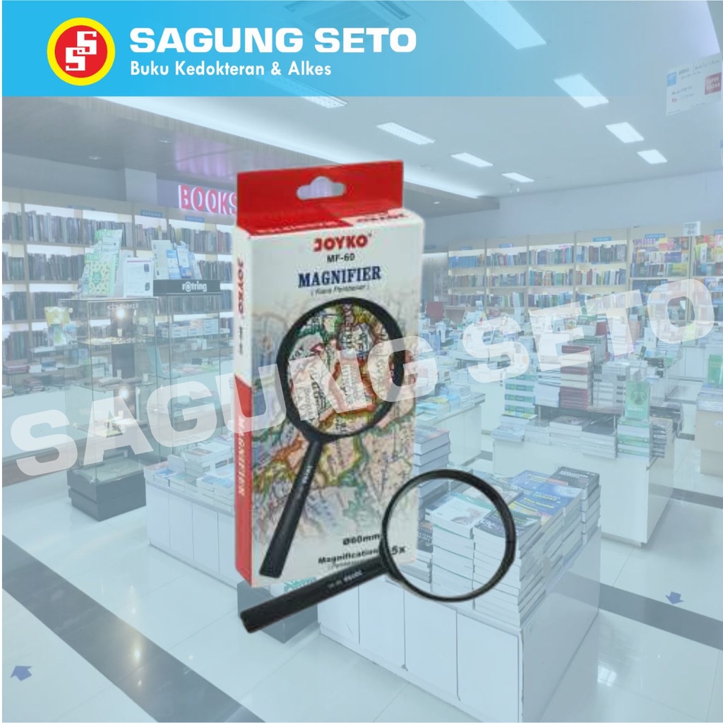 

MAGNIFIER MFR - 60 (60MM) / KACA PEMBESAR JOYKO