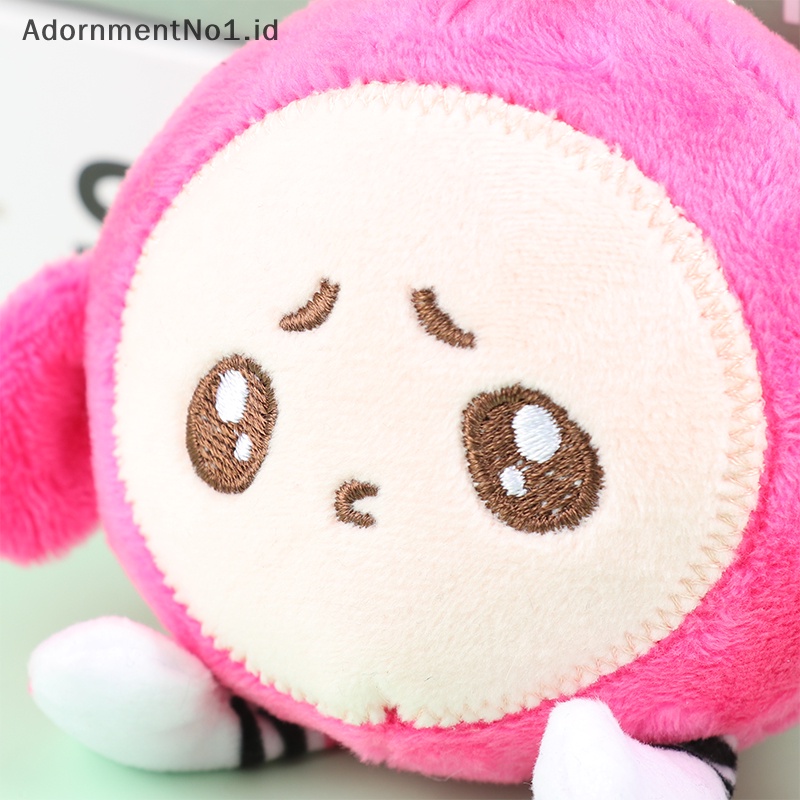 [AdornmentNo1] Telur lucu boneka Plush ransel Keyring Plush ulang tahun hadiah kecil hadiah lucu liontin