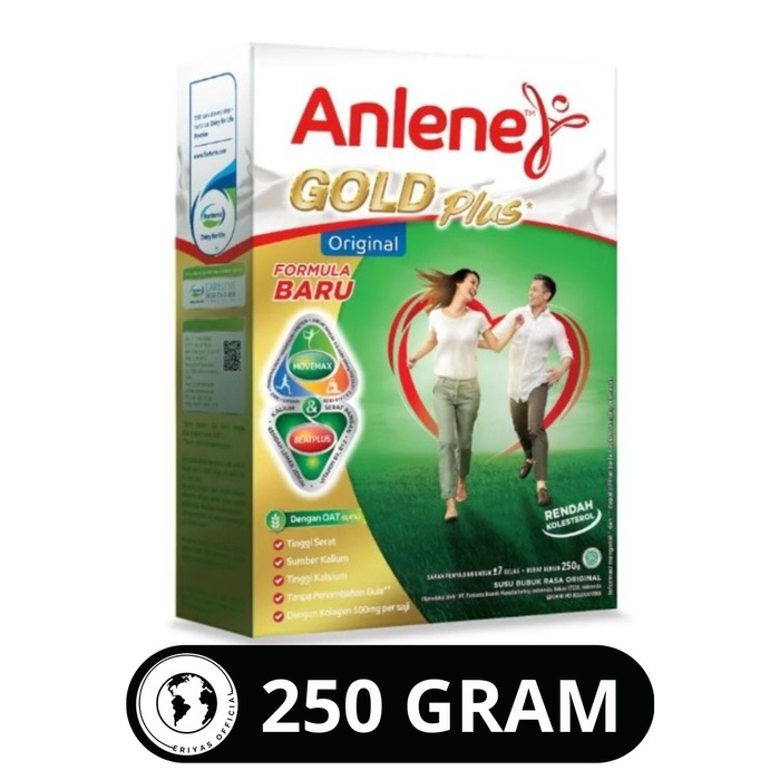 

Susu Dewasa Anlene Gold 5X Tulang & Sendi Original 250 gr Gram