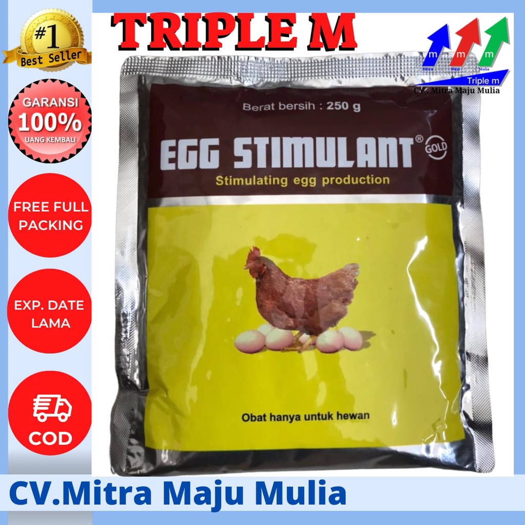 Egg Stimulant 250 gr Vitamin Multivitamin Pemacu Pemicu Produksi Telur