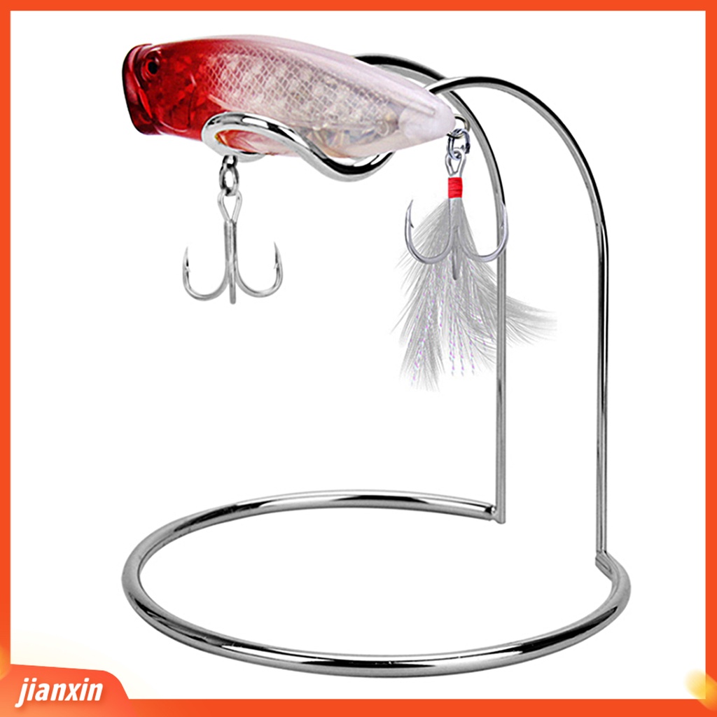 (In Stock) Rak Gulungan Pancing Tahan Aus Lapis Emas Heavy Duty Anti Karat Dengan Kunci Pas Beban Kuat Bearing Stainless Steel Rem Tangan Spinning Reel Display Stand Untuk Indoor