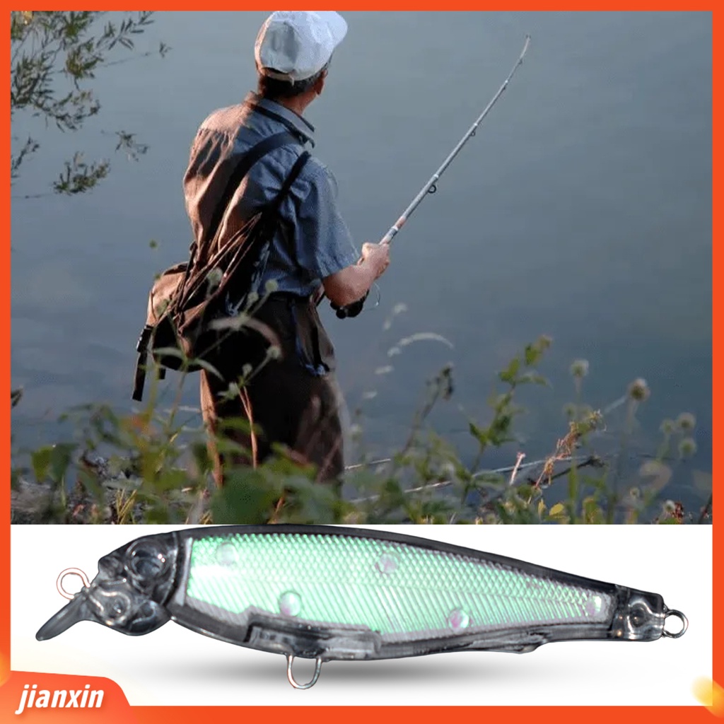 (In Stock) 8cm /6.2g Umpan Pancing Simulasi Umpan Embrionik Ikan Kecil Wobbler Universal Fishing Tackle Tidak Dicat Umpan Buatan Plastik Tenggelam Trout Lure Memancing Luar Ruangan