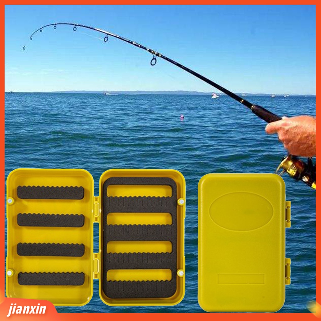 (In Stock) Kotak Kait Umpan Portabel Lapisan Ganda Nyaman Dibawa Peralatan Memancing Handal Fishing Tackle Box Untuk Memancing
