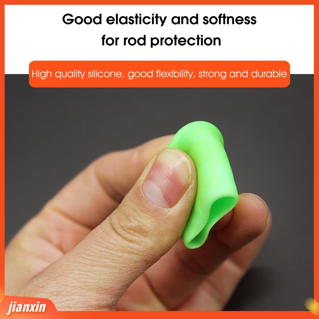 (In Stock) 10Pcs Pengatur Jarak Pancing Berhenti Elastisitas Tinggi Desain Lubang Udara Universal Bahan Silikon Multiwarna Pancing Klip Depan Untuk Outdoor