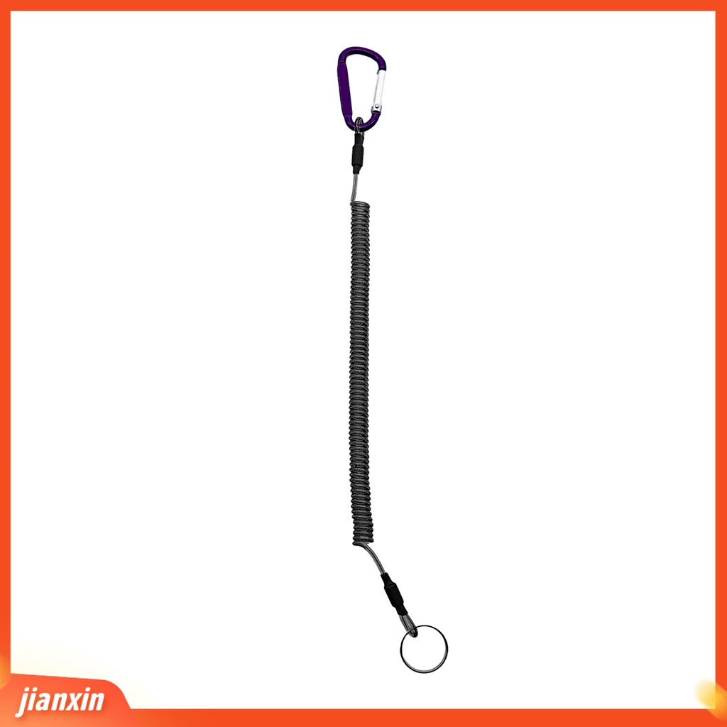 (In Stock) 1set Tali Pelepas Batang Ketangguhan Peregangan Tinggi Kekuatan Penarikan Kuat Pelepas Cepat Gantungan Kunci Cincin Pengait Penggemar Pancing