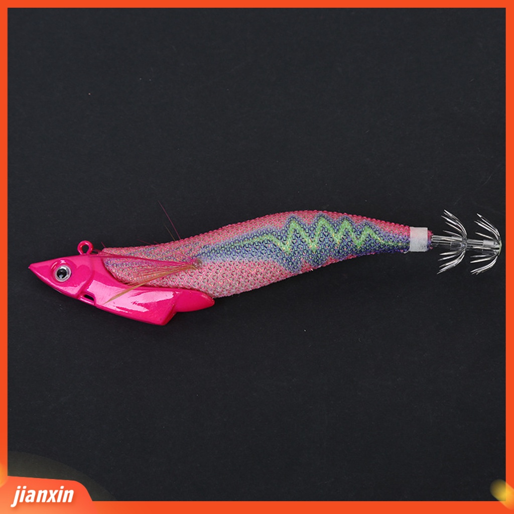 (In Stock) Umpan Pancing Gurita Luminous Plastic Ultra-Sharp Egi Hard Squid Jigs Untuk Memancing
