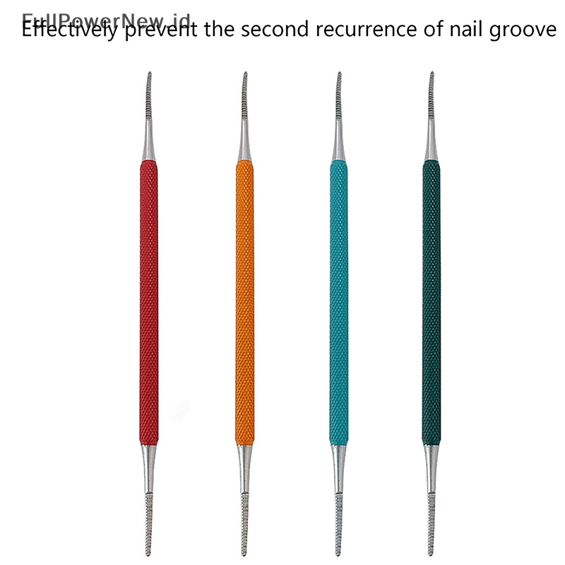 Power Hook Ingrown Double Ended Ingrown Toe Correction Lifter File Alat Perawatan Kuku Kaki ID