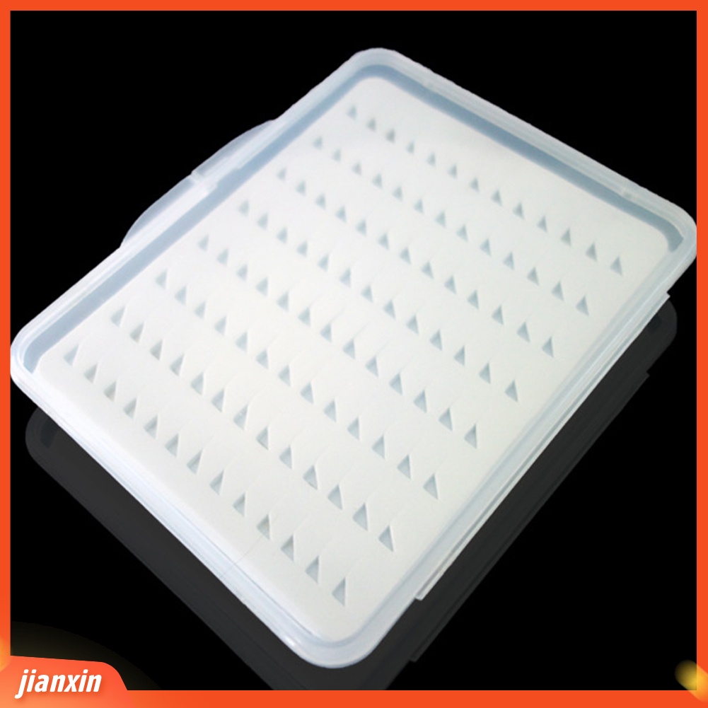 (In Stock) Portable Fly Fishing Hook Umpan Fish Tackle Box Tempat Penyimpanan Wadah Aksesori