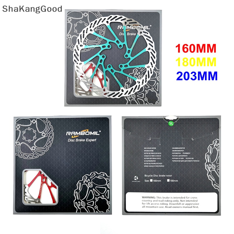 Skid Warna Paku Cakram Sepeda Gunung Rem Oli Cakram Rem Cakram disc brake pad 160MM 180MM 203MM SKK