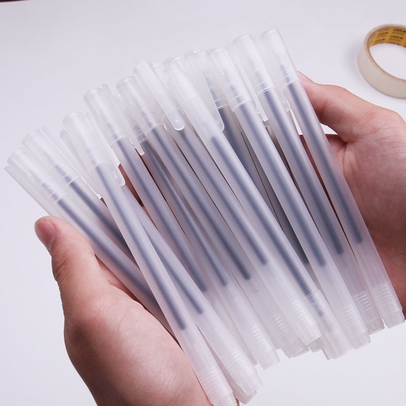 TGM - Pulpen Pena Pen Tinta Cair Gel PER PCS Polos Matte Pena Cair Alat Tulis Stationary