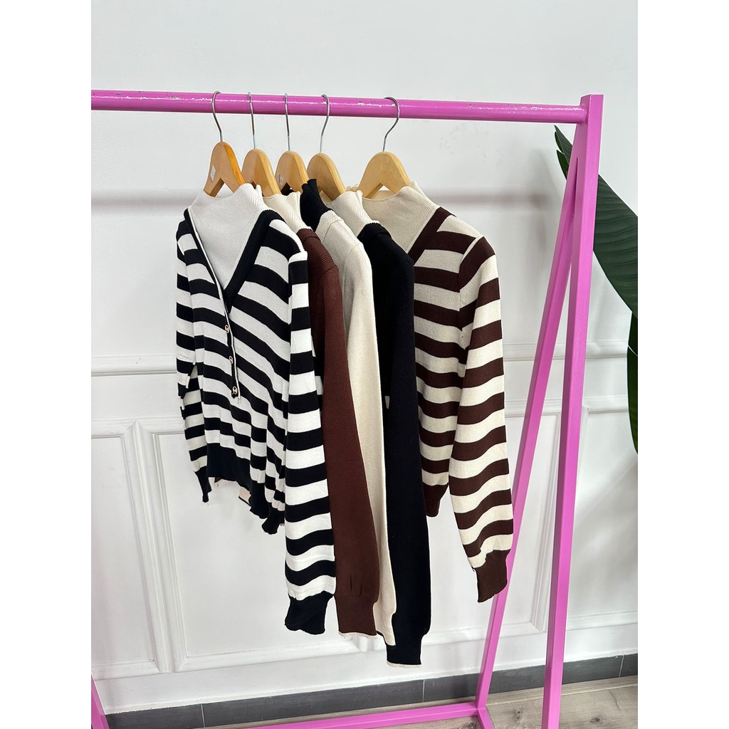 [ALLN Knitwear] Dara Knitwear Import Atasan Wanita Bahan Rajut