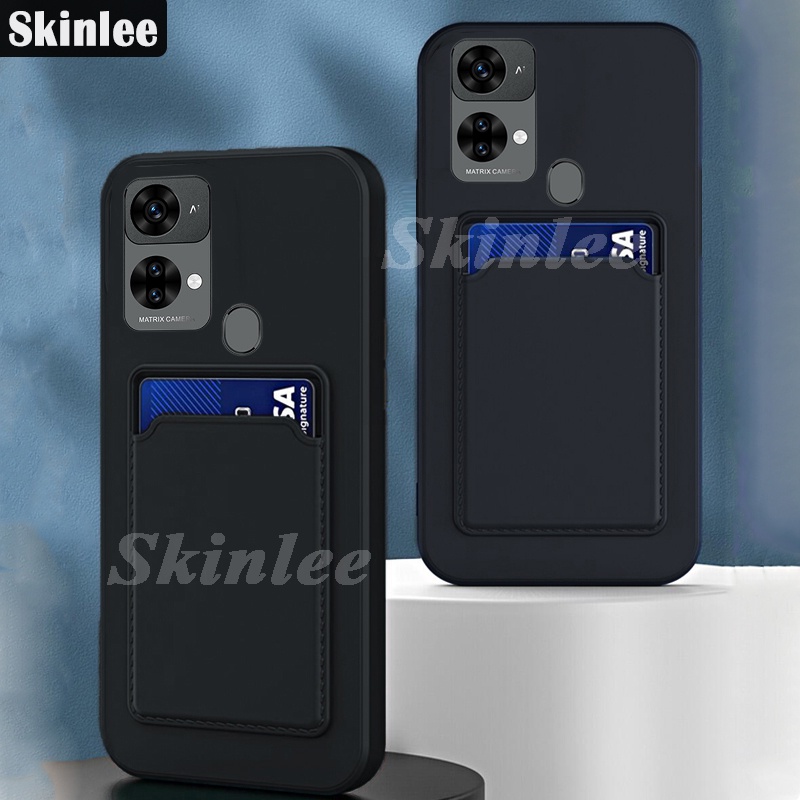 For Oukitel C33 C32 casing case Card Holder Wallet casing case for Oukitel C32 C33 Back Cover Softca